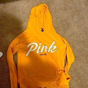 pink gold pullover